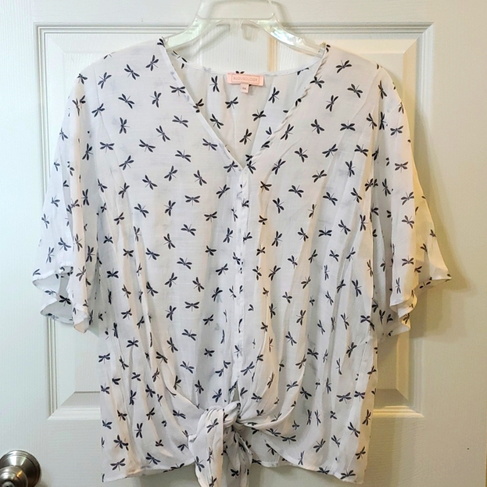 Blousology Woman's Plus Blouse 1X